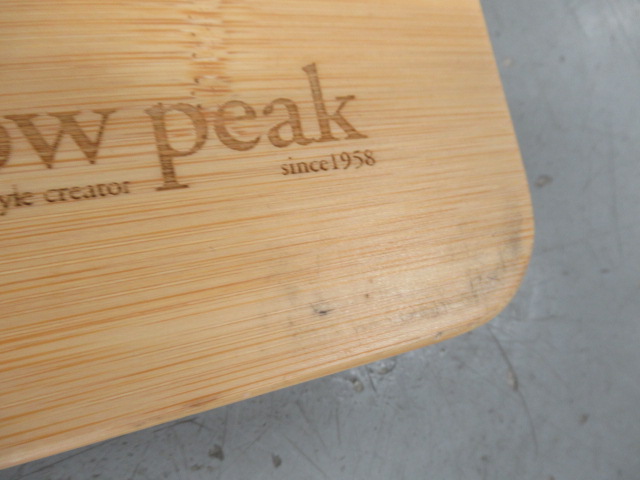 Snow Peak（スノーピーク）  マルチファンクションテーブル ロング竹