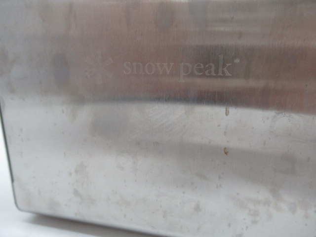 Snow Peak（スノーピーク）  ステンボックスハーフユニット