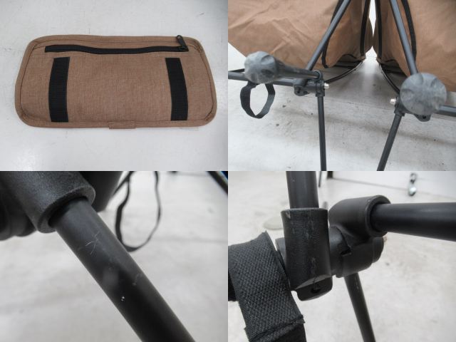Qualz（クオルツ）  リーンチェア 朽葉色 2点セット ハイバック クオルツ