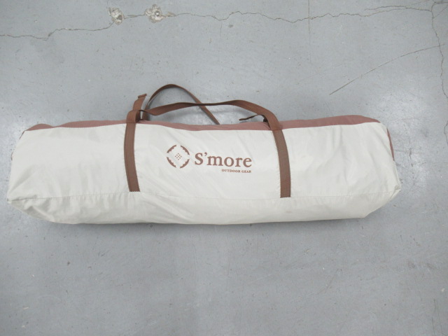 S'more（スモア）  ティラミー ポップアップテント クッキーベージュ スモア