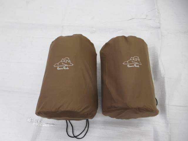 Bears Rock（ベアーズロック）  インフレータブルマット 3cm まくらなし 2点セット