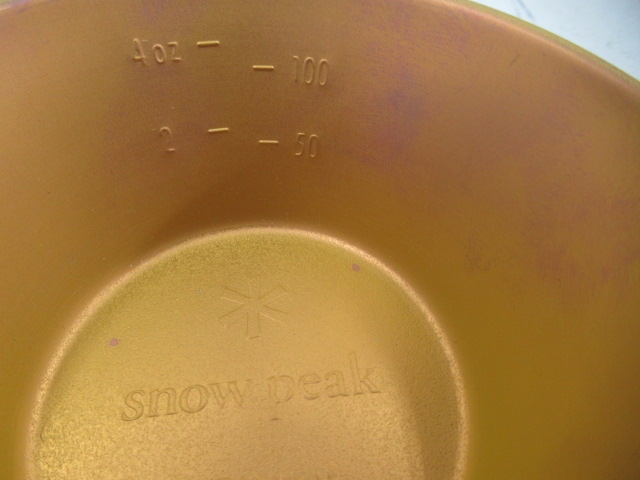Snow Peak(スノーピーク) ランダーチタンカップ オレンジ