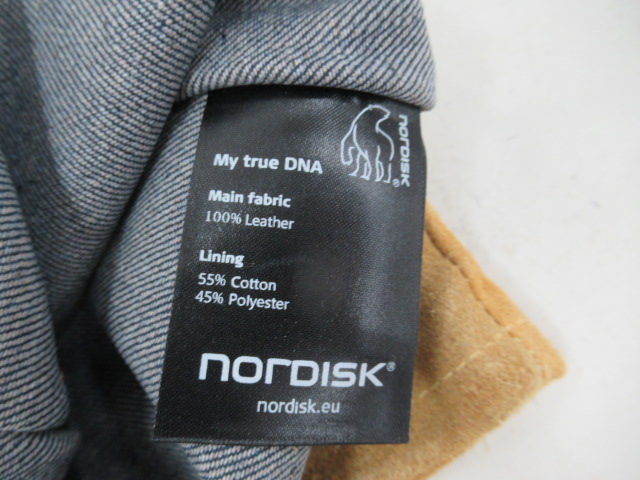 NORDISK(ノルディスク) Torden Gloves 本革 耐熱グローブ ノルディスク