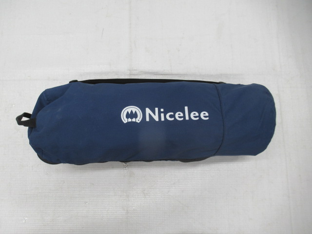 その他ブランド  Nicelee 2WAY アウトドアコット ブルー (2)