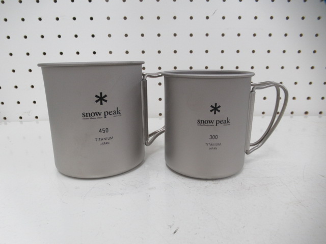 Snow Peak(スノーピーク) チタンシングルマグ セット