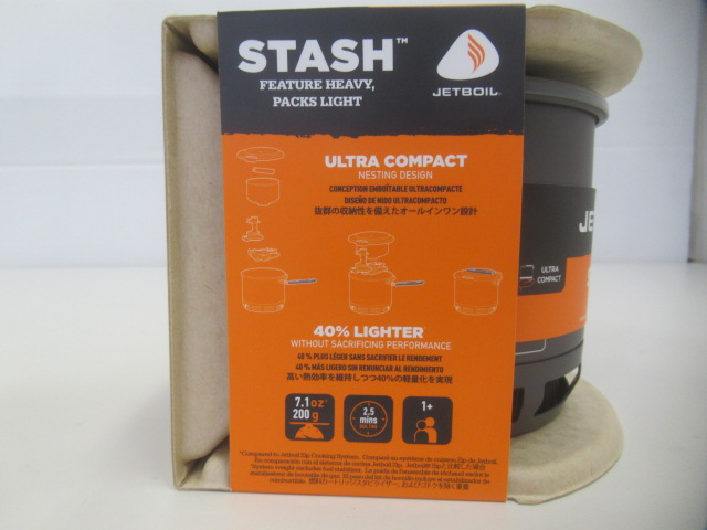 JETBOIL(ジェットボイル) スタッシュ ストーブキット 1824400