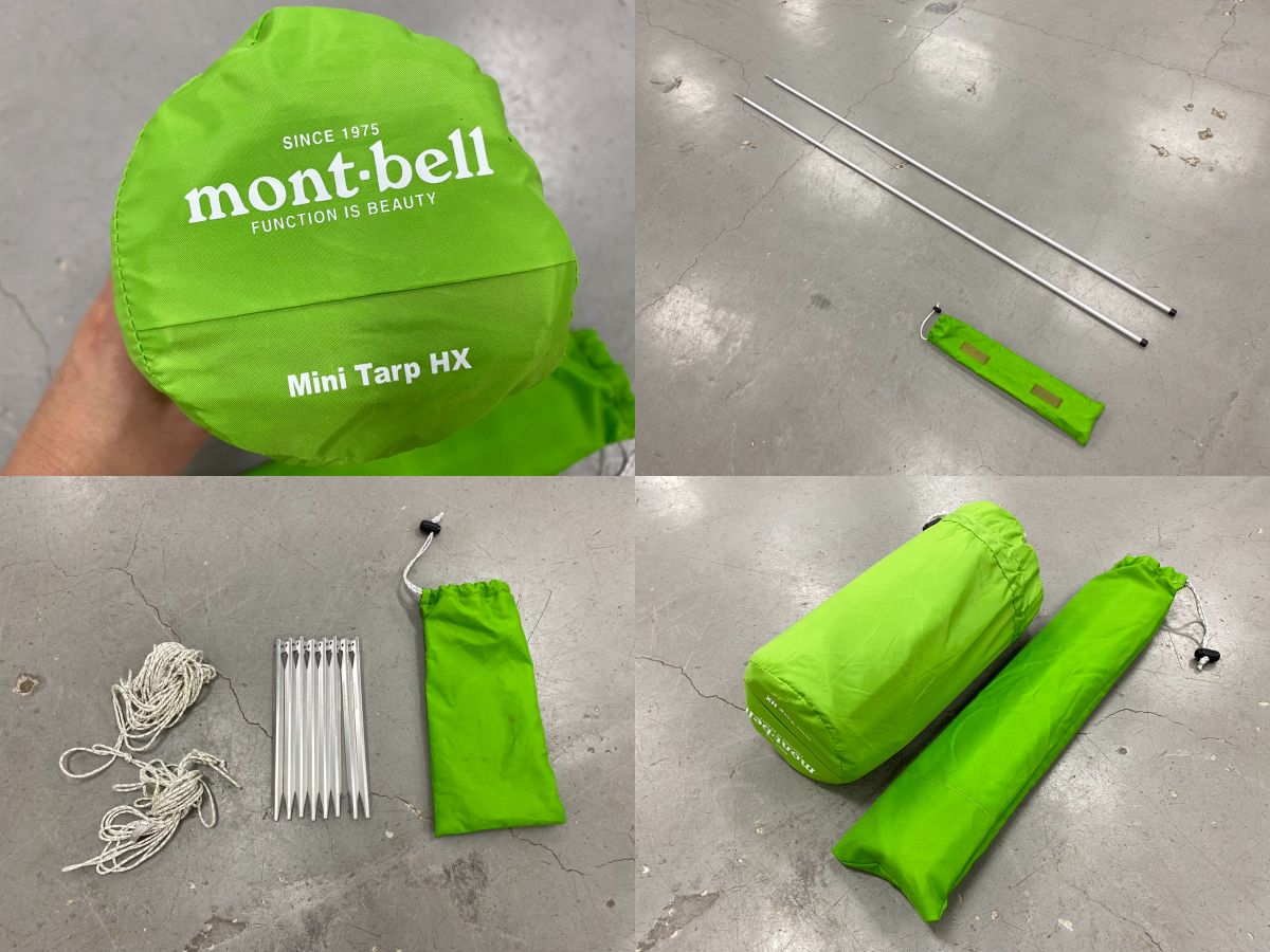 mont-bell（モンベル）  ミニタープHX+ポール