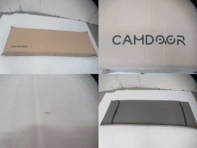 その他ブランド  CAMDOOR 厚手エアーマット・シュラフセット