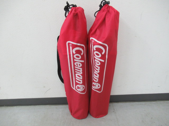 Coleman（コールマン）  コンパクトクッションチェア レッド
