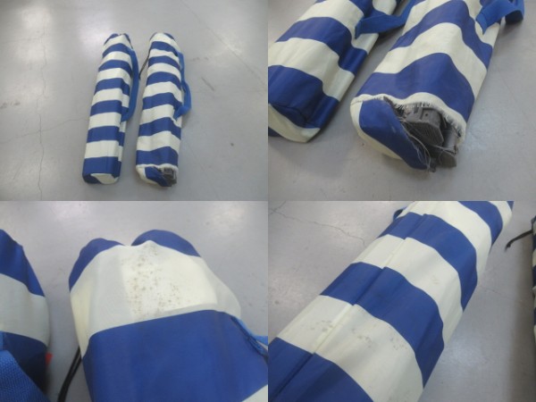 Coleman(コールマン) アクションチェア ブルーボーダー 2脚セット