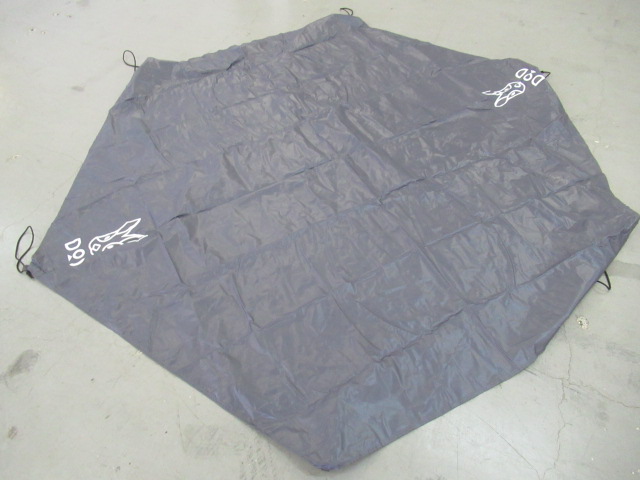 DOPPELGANGER OUTDOOR（ドッペルギャンガー）  ワンポールテント BK グランドシートセット