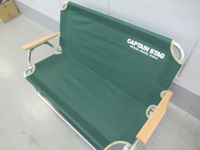 CAPTAIN STAG（キャプテンスタッグ）  CS アルミ背付きベンチ (1)