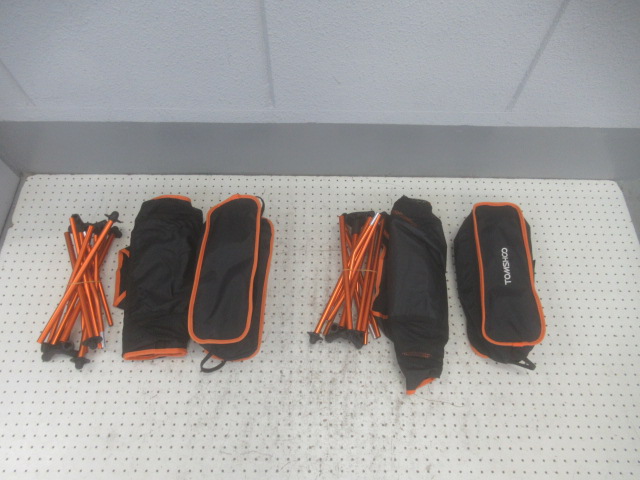 ノーブランド  折り畳みチェア 2脚セット