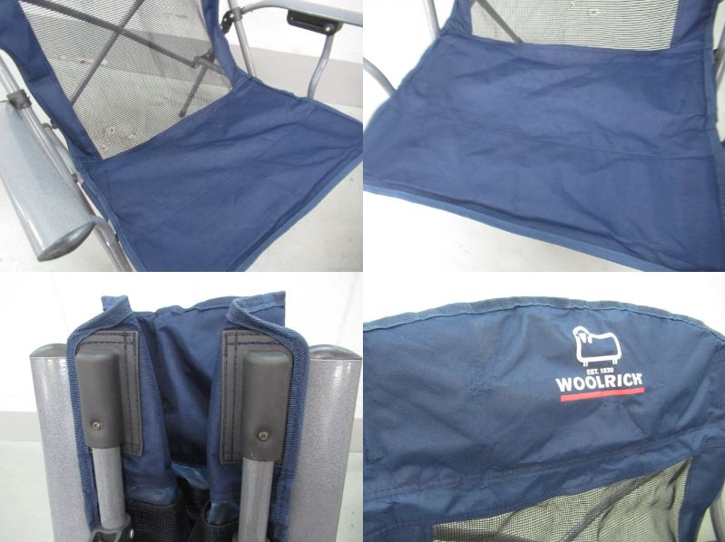 WOOLRICH（ウールリッチ）  アーチバックフォルディングチェア WR-11322 セット