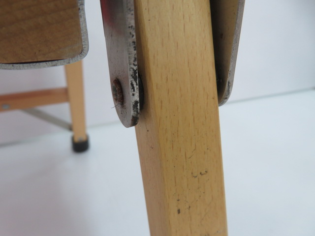 Hilander(ハイランダー) ウッドフレームチェア コットン レッド