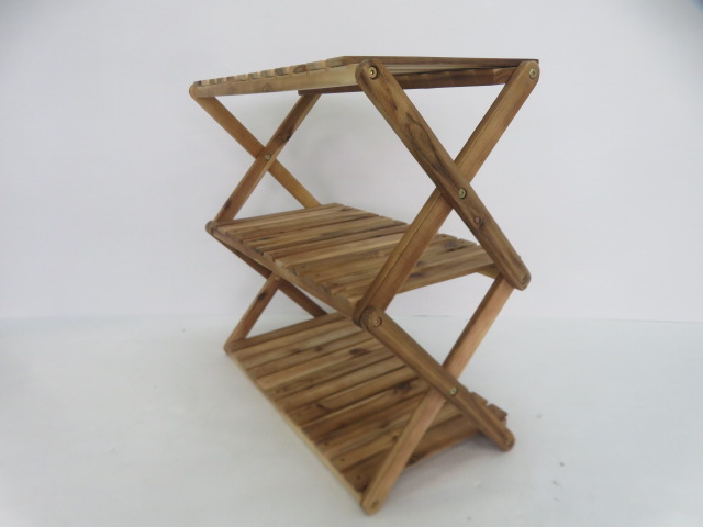 CAPTAIN STAG(キャプテンスタッグ) CSクラシックス 木製3段MOVEラック600