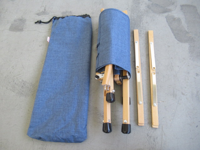 Hilander（ハイランダー）  ウッドフレームチェア HCA0177 デニム (1)