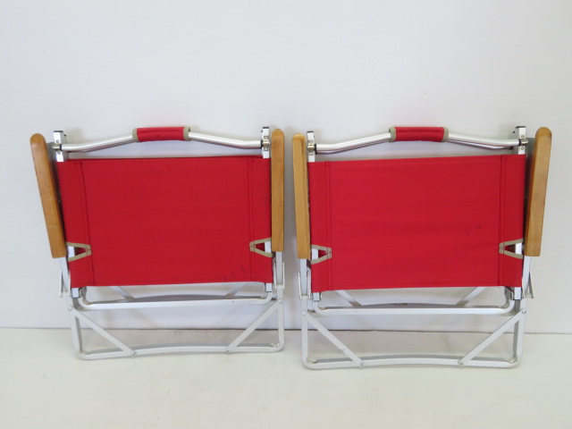 Coleman（コールマン）  コンパクトフォールディングチェア レッド 2脚セット