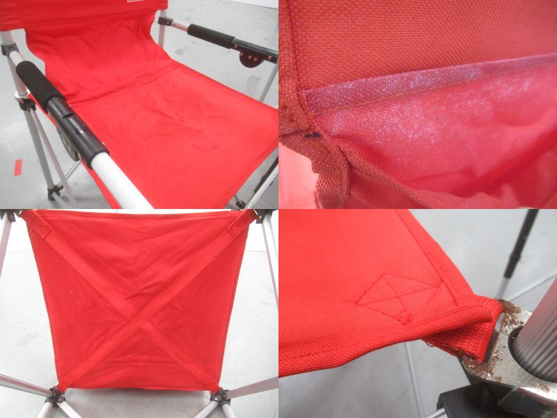 Coleman（コールマン）  スリムキャプテンチェア2 レッド 170-5669 セット