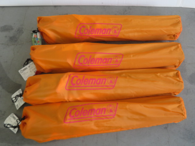 Coleman（コールマン）  アームチェア オレンジ 4脚セット