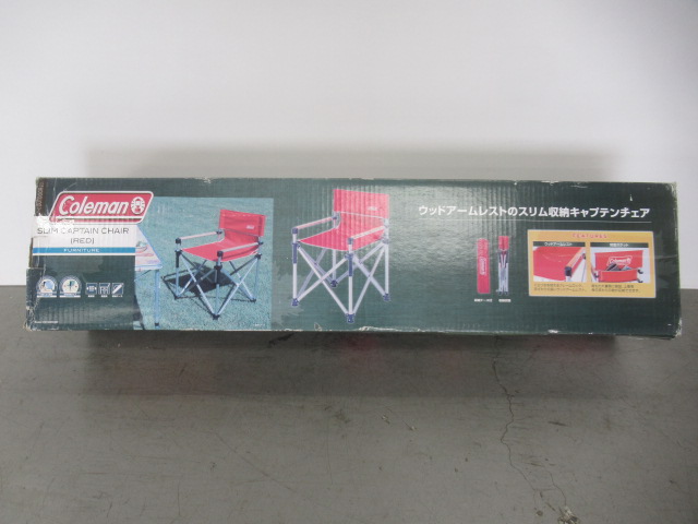 Coleman（コールマン）  スリムキャプテンチェア レッド