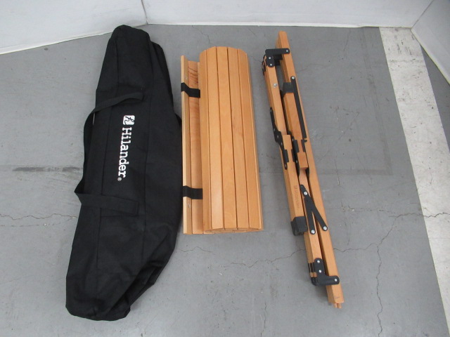 Hilander（ハイランダー）  ウッドロールトップテーブル2 90