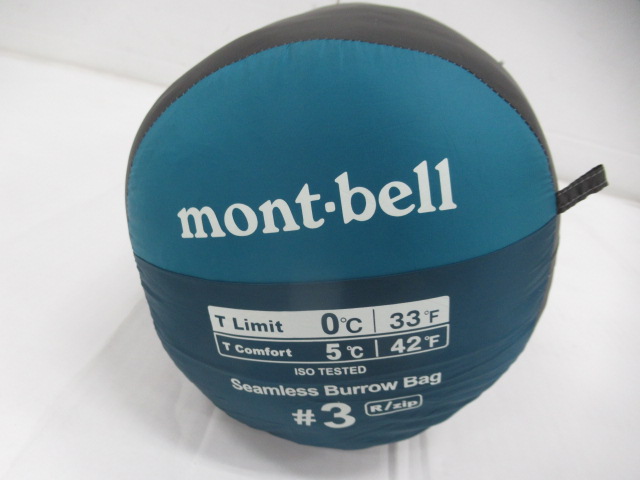 mont-bell（モンベル）  シームレス バロウバッグ #3 L/zip