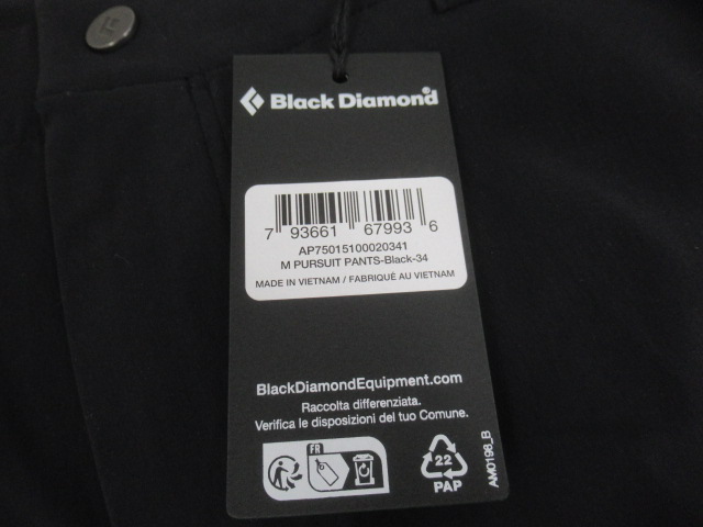 Black Diamond（ブラックダイヤモンド）  メンズ パーシュートパンツ