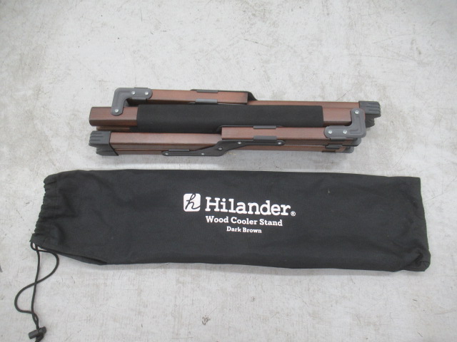 Hilander（ハイランダー）  ウッドクーラースタンド ダークブラウン