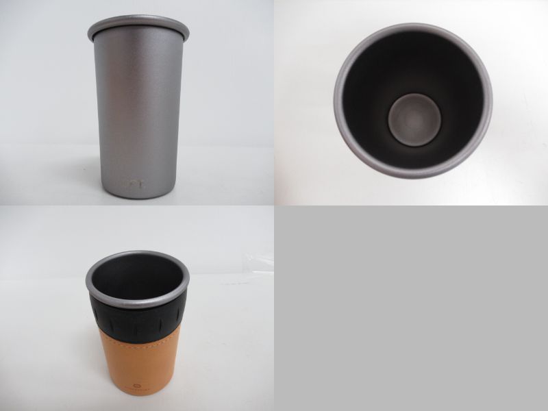 その他ブランド  サーモス保冷缶 ホルダー 皮カバー インナーカップ セット