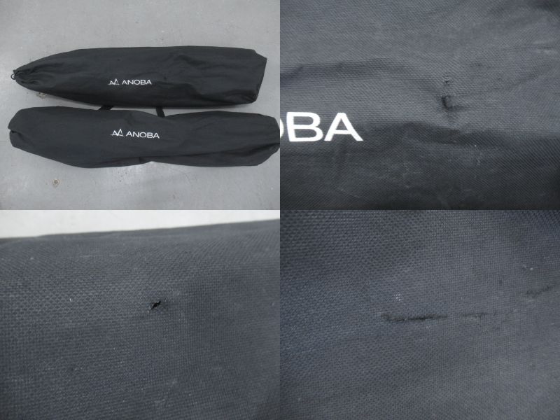 その他ブランド  ANOBA ウッドハイバックチェアロータイプ 2脚セット