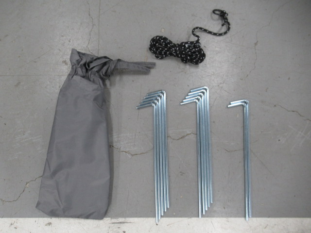 QUICKCAMP（クイックキャンプ）  スクリーンタープ 3m ワンタッチ グレー