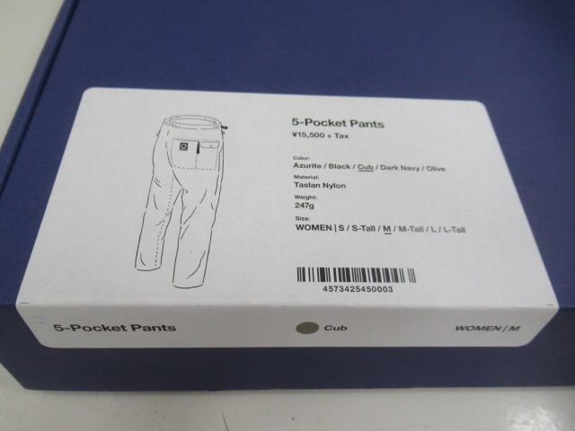 山と道  5-Pocket Pants レディース