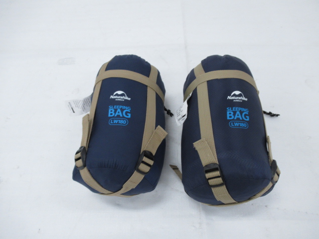 NatureHike(ネイチャーハイク)  ウルトラライトスリーピングバッグLW180 2点セット(1)