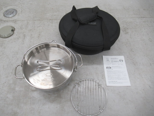 村の鍛冶屋（ムラノカジヤ）  TSBBQ ライトステンレスダッチオーブン10インチ セット