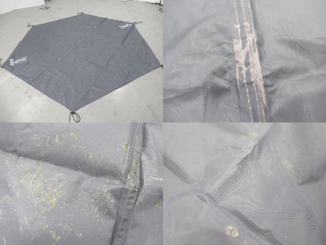 DOD（ディーオーディー）  ワンポールテントM タン グランドシートセット