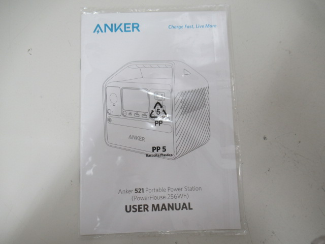 その他ブランド  Anker 521 ポータブルパワーステーション