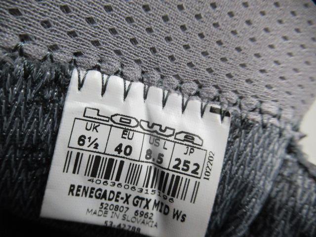 LOWA（ローバー）  レネゲード X GT MID レディース