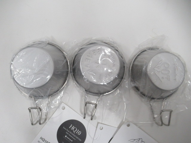 Snow Peak（スノーピーク）  ミニシェラカップ 3点セット