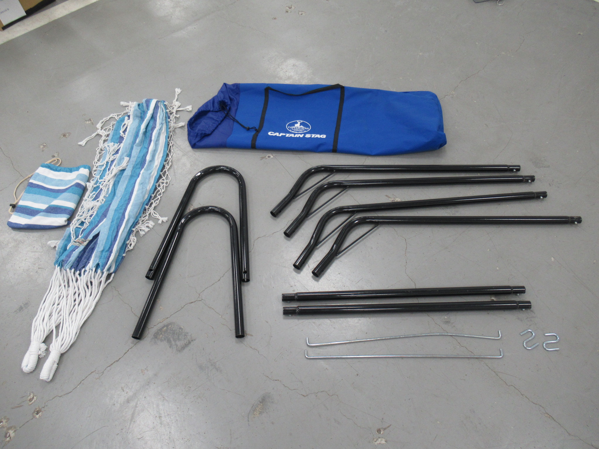 CAPTAIN STAG（キャプテンスタッグ）  スチールポール チェアモック用スタンド3 セット