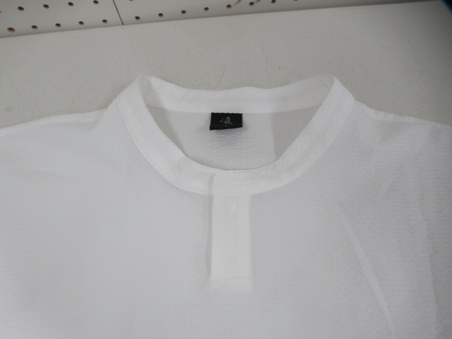 AXESQUIN(アクシーズクイン) 凌 ムササビヘンリーネックシャツ