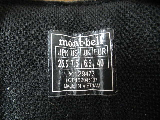 mont-bell（モンベル）  ティトンブーツ メンズ ＃1129473