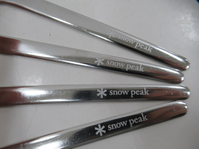 Snow Peak（スノーピーク）  もんじゃヘラ 4個セット