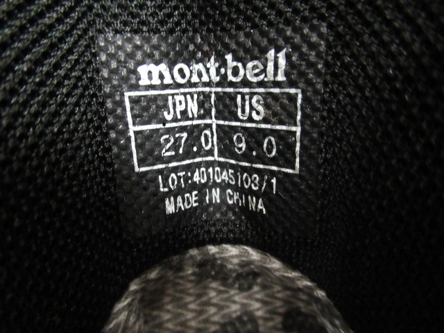 mont-bell（モンベル）  タイオガブーツ メンズ