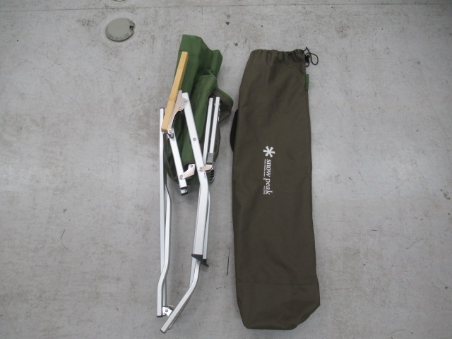 Snow Peak(スノーピーク) ローチェア30 廃版カラーグリーン