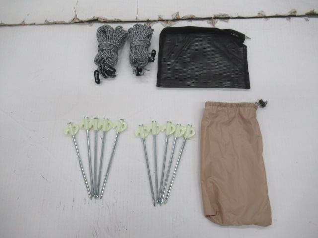 その他ブランド サウスライト スクエアタープ ポールセット