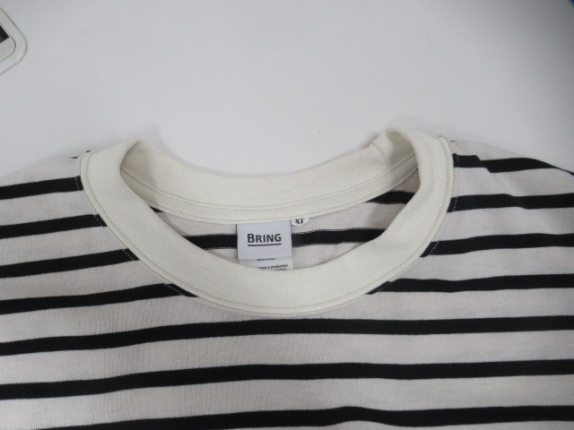 BRING（ブリング）  DRYCOTTONY ヘビーウェイトボーダーTシャツ（1）