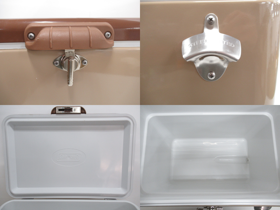 Coleman（コールマン）  54QT スチールベルトクーラー バターナッツ