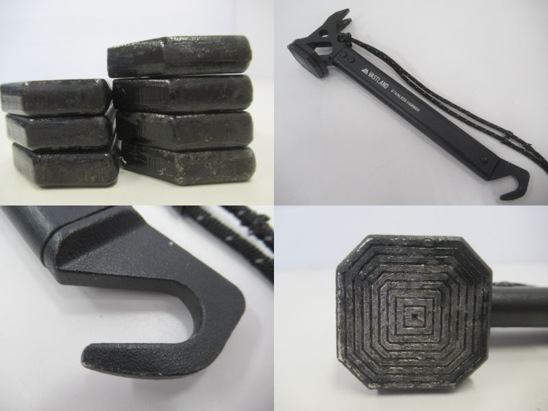 ZANE ARTS(ゼインアーツ) グラートステイク28×15本・ハンマーセット