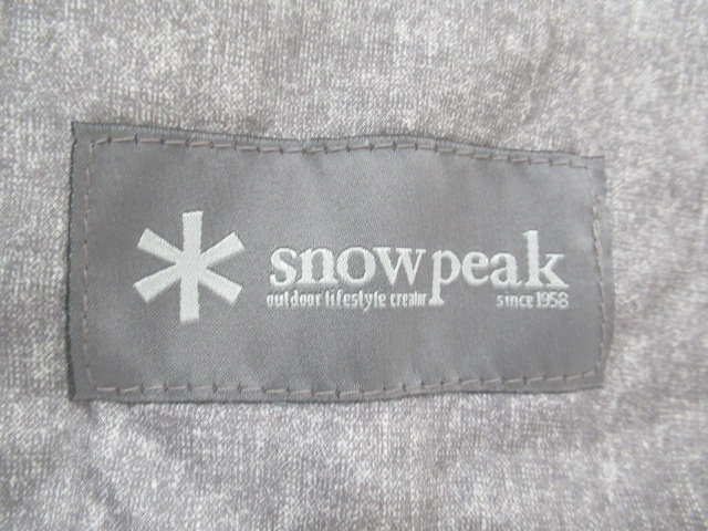 Snow Peak（スノーピーク）  SSシングル